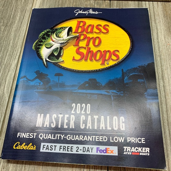Cabela's Office 220 Bass Pro Shops Cabelas Fishing Master Catalog